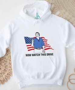 Official Shitheadsteve merch flag America now watch this drive shirt