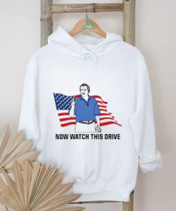 Official Shitheadsteve merch flag America now watch this drive shirt