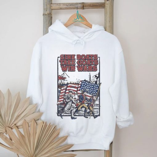 Official Sink Boats Take Goats Win Wars Shirt