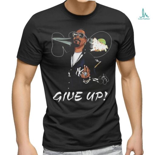 Official Snoop Dogg Give Up T Shirt