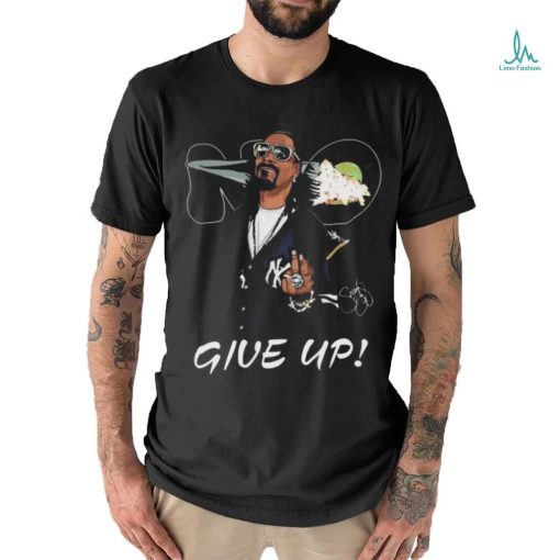 Official Snoop Dogg Give Up T Shirt