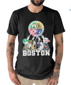 Official Snoopy And Friends Boston City Logo Shirt