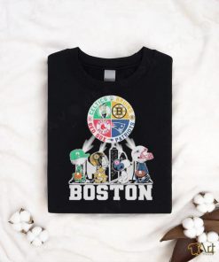 Official Snoopy And Friends Boston City Logo Shirt, hoodie, sweater, long sleeve and tank top Official Snoopy And Friends Boston City Logo Shirt