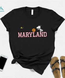 Official Snoopy And Woodstock Peanuts Maryland Basketball shirt