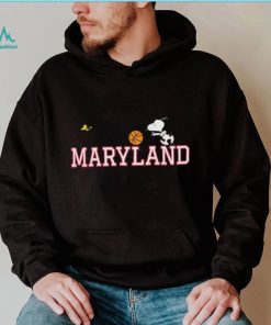 Official Snoopy And Woodstock Peanuts Maryland Basketball shirt