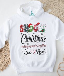 Official Snoopy Christmas Making Memories Together Love Mom T Shirt