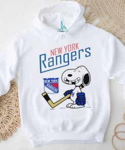Official Snoopy Fan New York Rangers Hockey T Shirts