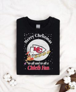 Official Snoopy Merry Christmas To All And To All A Kansas City Chiefs Fan Christmas Shirt