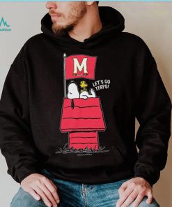 Official Snoopy Peanuts Maryland Home Game Let’s Go Terps shirt