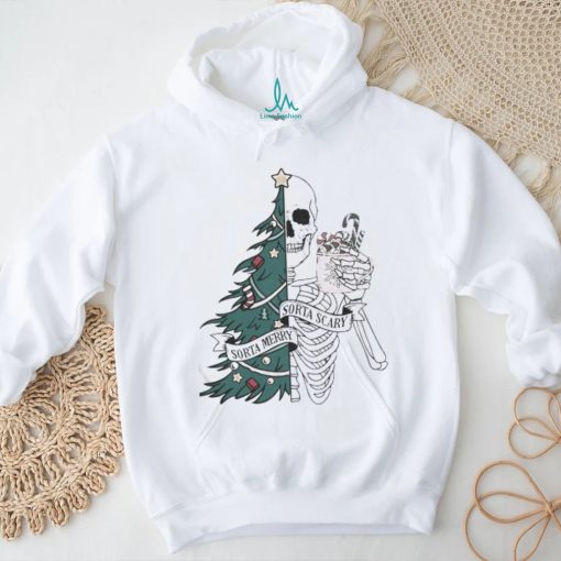 Official Sorta Merry Sorta Scary Tree Christmas Sweatshirt