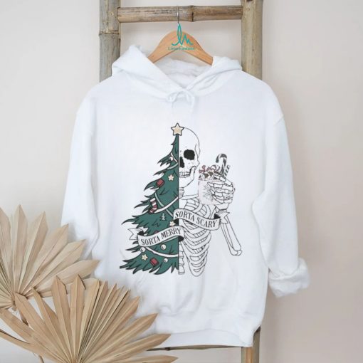 Official Sorta Merry Sorta Scary Tree Christmas Sweatshirt