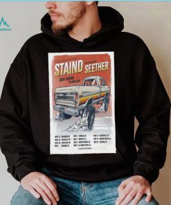 Official Staind Announces The Tailgate Tour 2024 Poster Shirt