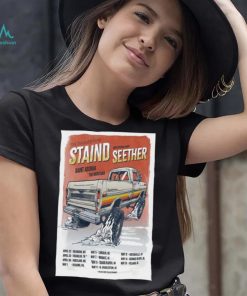 Official Staind Announces The Tailgate Tour 2024 Poster Shirt