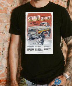 Official Staind Announces The Tailgate Tour 2024 Poster Shirt