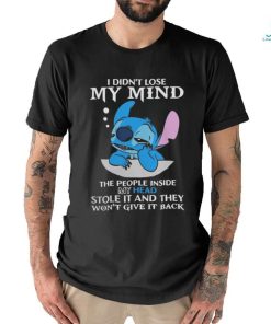 Official Stitch I didn’t lose my mind the people inside my head Shirt