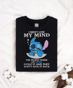 Official Stitch I didn’t lose my mind the people inside my head Shirt