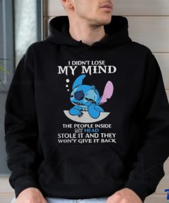Official Stitch I didn’t lose my mind the people inside my head Shirt