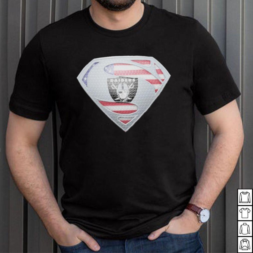 Official Superman Las Vegas Raiders Logo Shirt Official Superman Las Vegas Raiders Logo Shirt