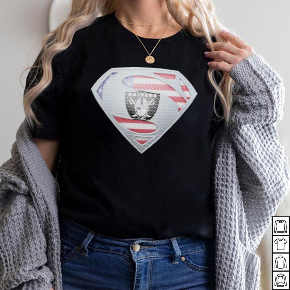 Official Superman Las Vegas Raiders Logo Shirt Official Superman Las Vegas Raiders Logo Shirt