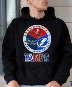 Official Tampa Buccaneers Lightning Rays logo shirt