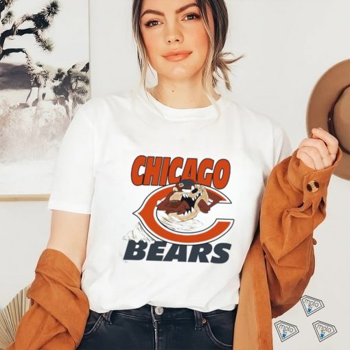 Official Tazmanian Taz Devil Chicago Bears Football T Shirts