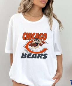 Official Tazmanian Taz Devil Chicago Bears Football T Shirts