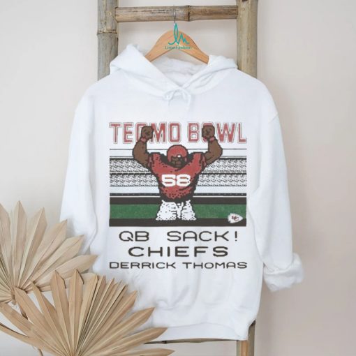 Official Tecmo bowl qb sack Chiefs derrick thomas shirt