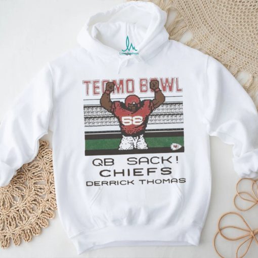 Official Tecmo bowl qb sack Chiefs derrick thomas shirt