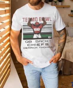 Official Tecmo bowl qb sack Chiefs derrick thomas shirt