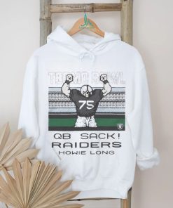 Official Tecmo bowl qb sack raiders howie long shirt