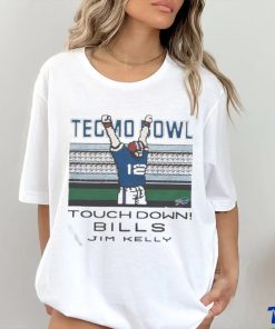 Official Tecmo bowl touchdown Bills jim kelly shirt