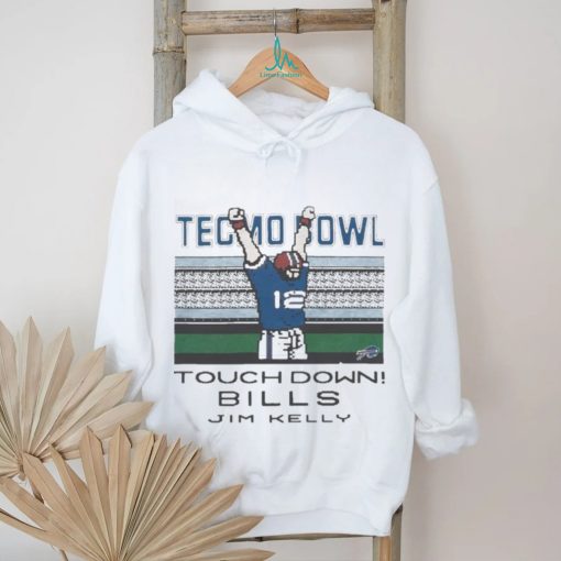 Official Tecmo bowl touchdown Bills jim kelly shirt