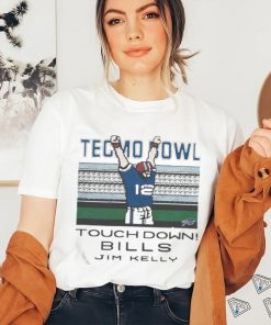 Official Tecmo bowl touchdown Bills jim kelly shirt