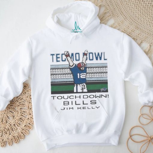 Official Tecmo bowl touchdown Bills jim kelly shirt