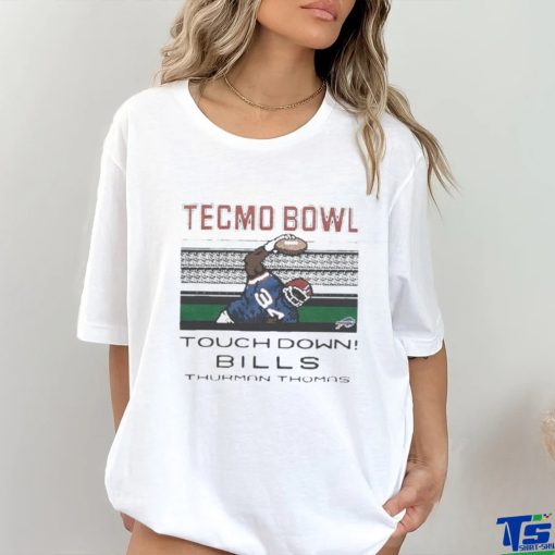 Official Tecmo bowl touchdown Bills thurman thomas shirt