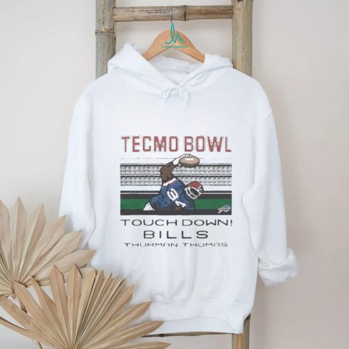 Official Tecmo bowl touchdown Bills thurman thomas shirt