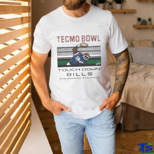 Official Tecmo bowl touchdown Bills thurman thomas shirt