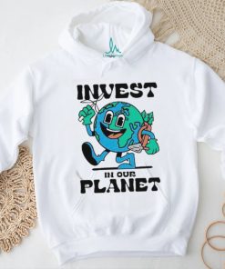 Official Teemill Invest In Our Planet Earth Shirt