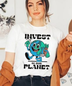 Official Teemill Invest In Our Planet Earth Shirt