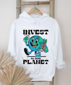 Official Teemill Invest In Our Planet Earth Shirt