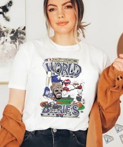 Official Texas Ranger Vs Arizona Diamondbacks 2023 World Series Cartoon Shirt