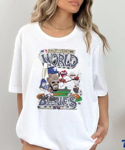 Official Texas Ranger Vs Arizona Diamondbacks 2023 World Series Cartoon Shirt