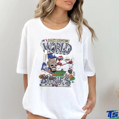 Official Texas Ranger Vs Arizona Diamondbacks 2023 World Series Cartoon Shirt