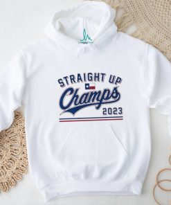 Official Texas Rangers Straight Up Champs 2023 Shirt