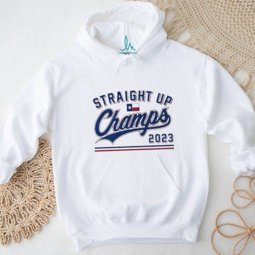 Official Texas Rangers Straight Up Champs 2023 Shirt