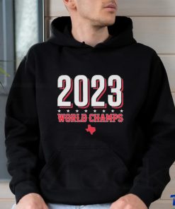 Official Texas World Champions Banner 2023 Shirts