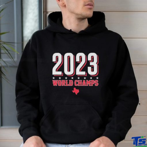 Official Texas World Champions Banner 2023 Shirts