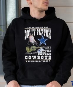 Official Thanksgiving day Dolly Parton and the Dallas Cowboys Arlington, Texas signature shirt