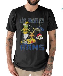 Official The Grinch And Dog Los Angeles Rams Christmas 2023 Shirt