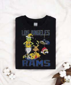 Official The Grinch And Dog Los Angeles Rams Christmas 2023 Shirt